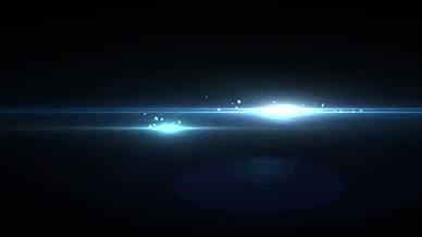 科技风蓝色光效粒子视频元素AE模板视频的预览图